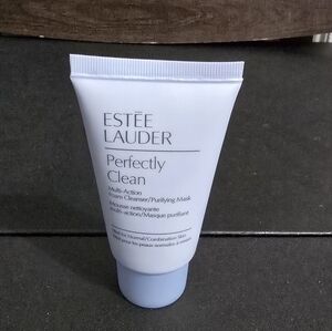 Estee Lauder Perfectly Clean Foam Cleanser Purifying Mask 1 Oz